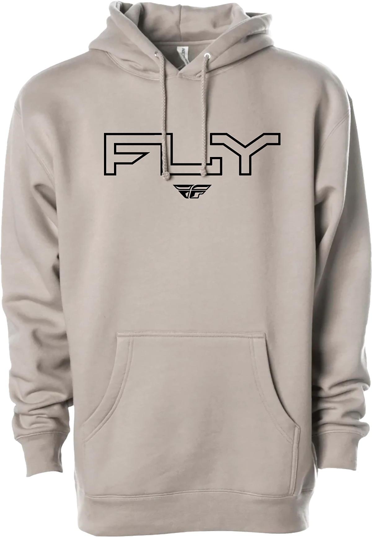 Fly Edge Hoodie Cement 2x - 354-03052X - Fly Racing