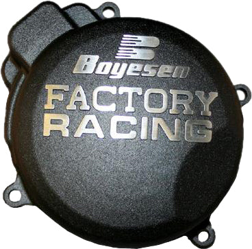 Factory Racing Ignition Cover Black - 59-7442B - Boyesen