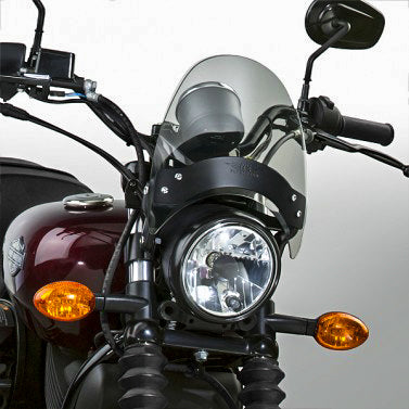 Flyscreen Windscreen Smoke Black Hardware - 562-27000B - National Cycle