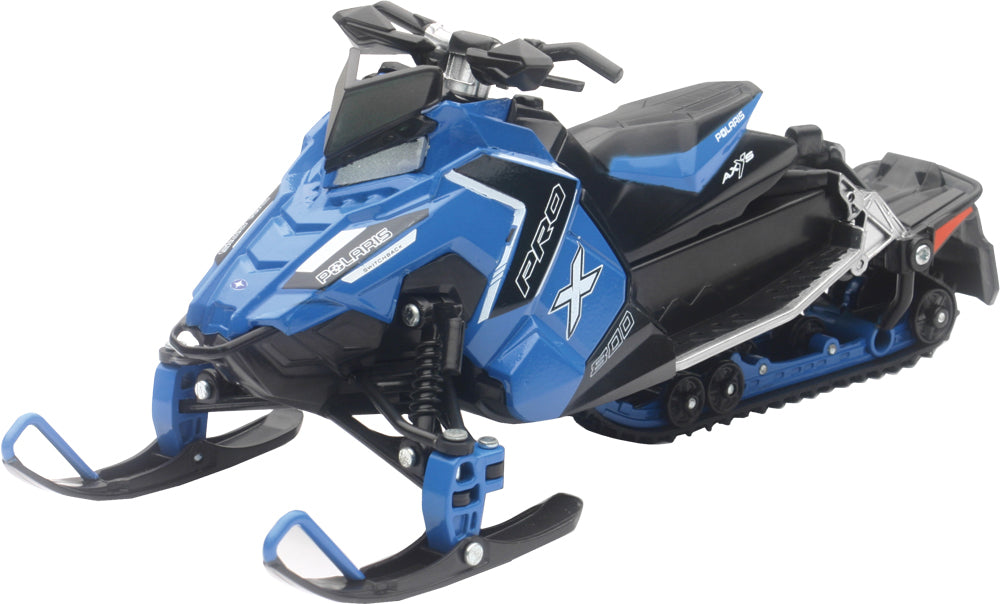 Replica 1:16 Snowmobile Polaris Pro-X 800 Blue - 959-0080 - New Ray Toys