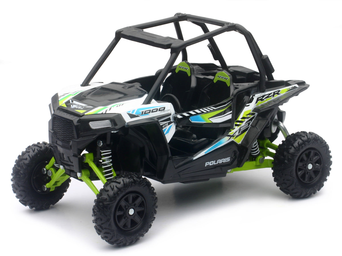 Replica 1:18 Utv Polaris Rzr 1000xp White - 959-0115 - New Ray Toys