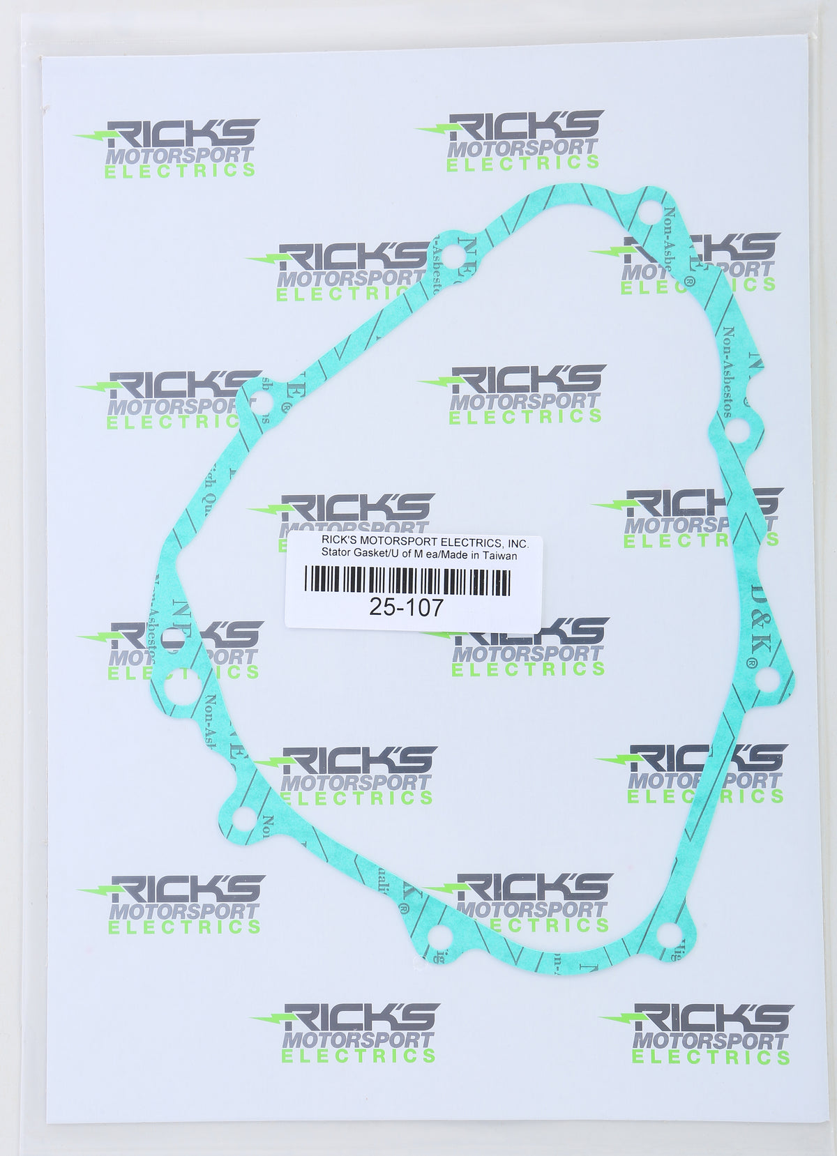 Stator Cover Gasket - 27-25107 - Ricks Motorsport Electric