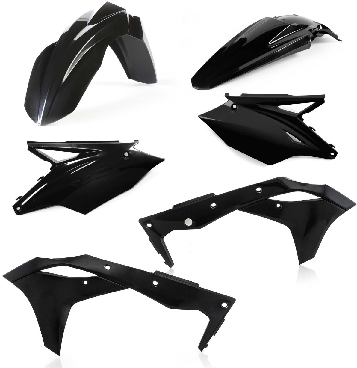 Plastic Kit Black - 26858-10001 - Acerbis