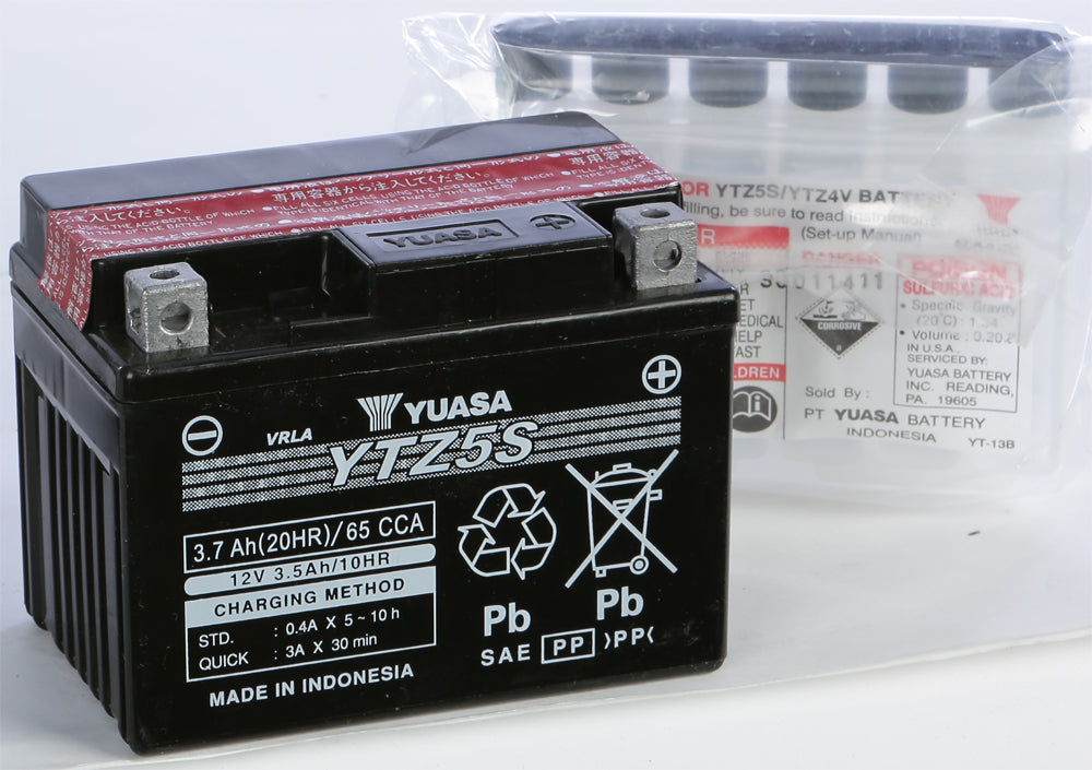 Battery Ytz5s-Bs Maintenance Free - 49-1982 - Yuasa
