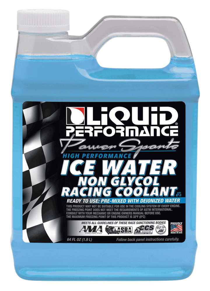 Ice Water Non Glycol Racing Coolant 64oz - 80-0214 - Liquid Performance