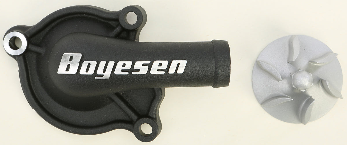 Waterpump Cover & Impeller Kit Black - 59-8608B - Boyesen
