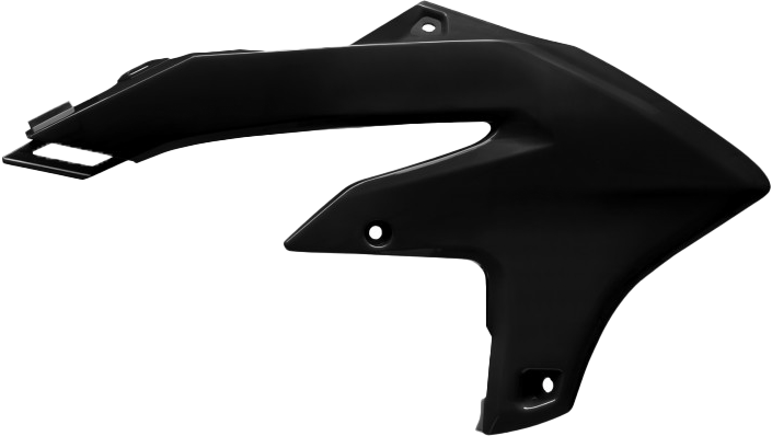 Radiator Scoops Black Yam - 64-849843 - Polisport Plastics