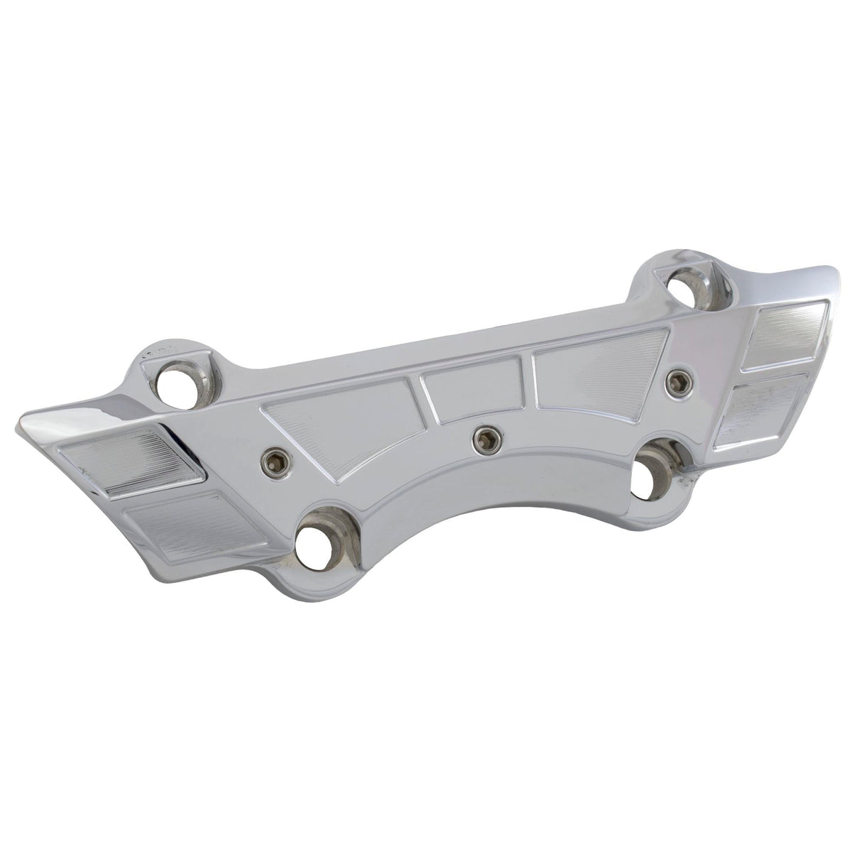 Super Riser Clamp 1" Weld Wing Chrome - 827-05373 - Bagger Nation