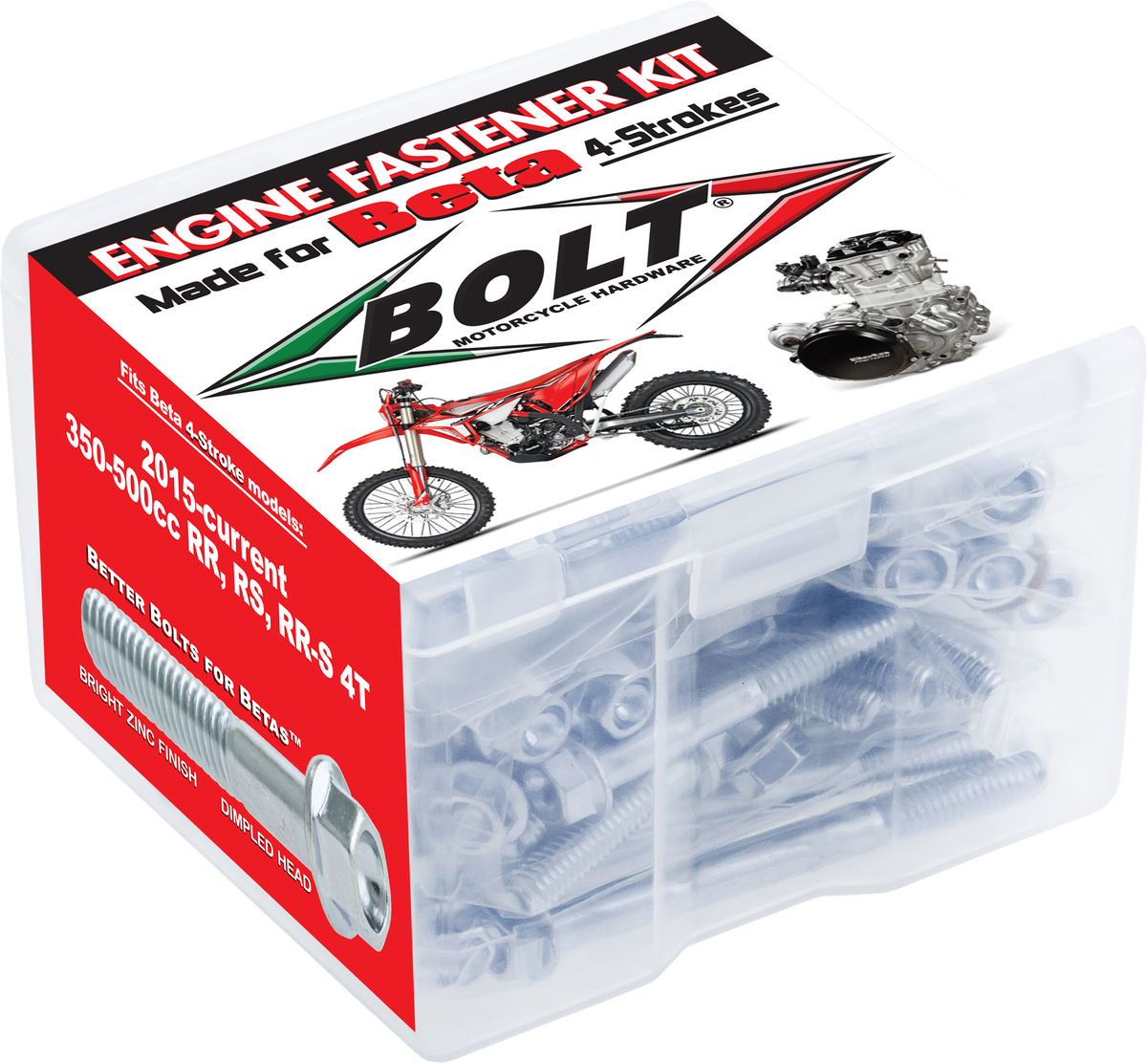 Engine Fastener Kit Beta 4-Stk 350-500 - 020-01401 - BOLT