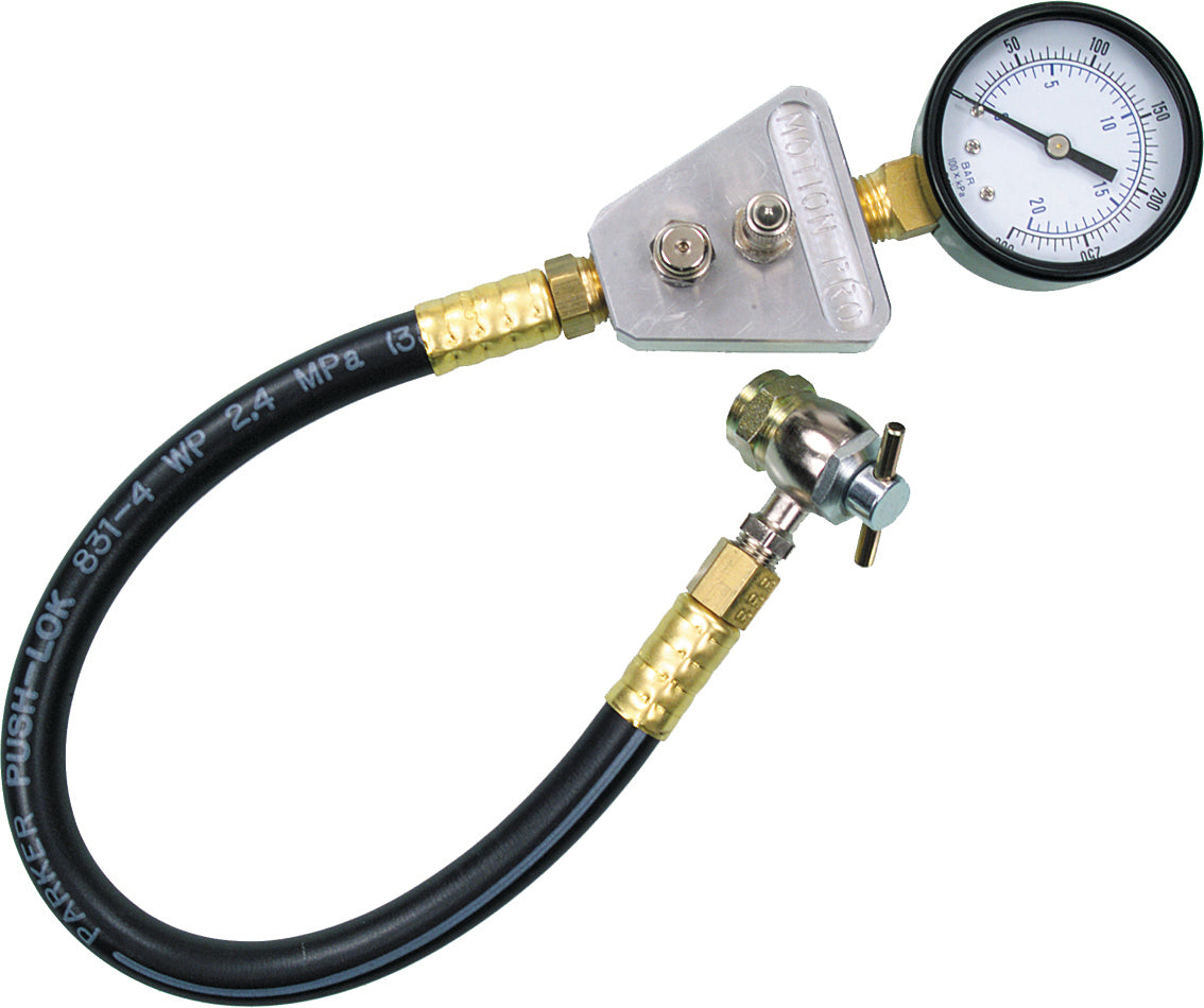 Pressurizing Shock Gauge Schra Der Valve Type - 54-1560 - Motion Pro
