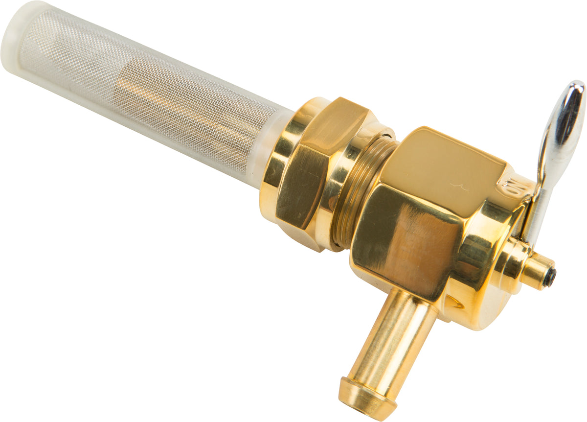 Brass Petcock Hex 22mm Right Side Position - 820-52245 - HardDrive
