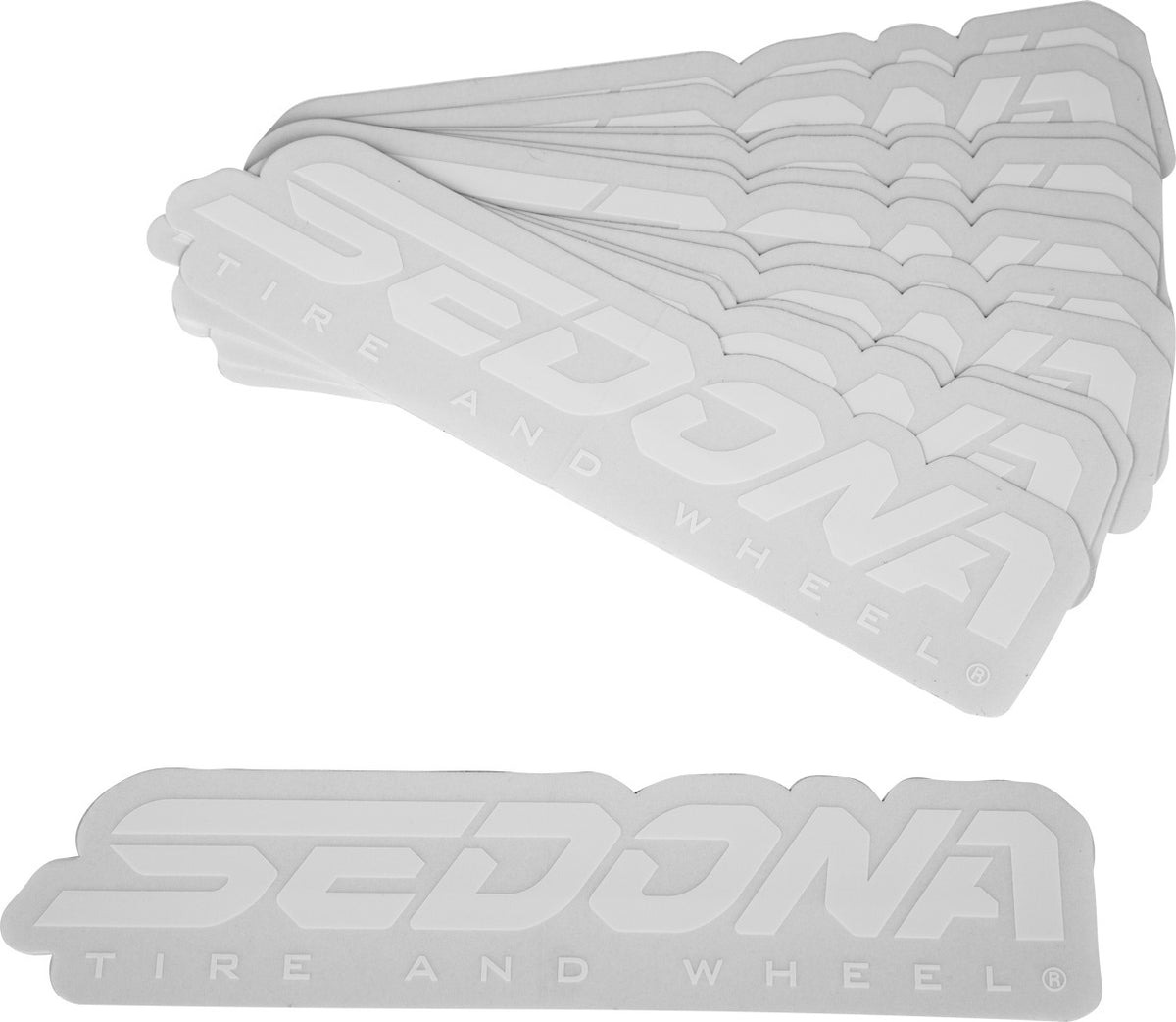 6" Sedona Decal Pack Of 20 White - 87-8301W - Sedona