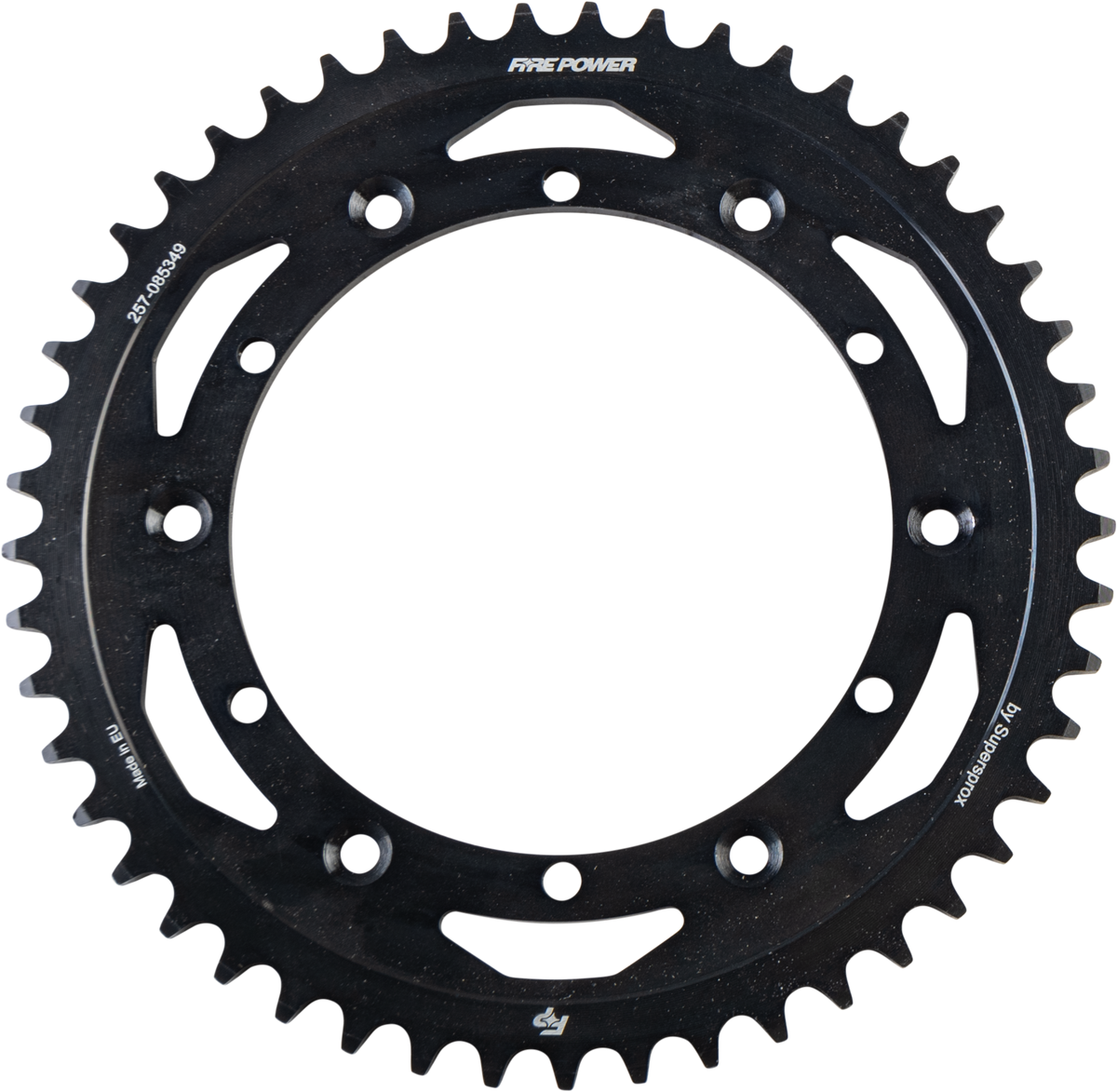 Rear Sprocket Steel 49t Blk - 257-085349 - Fire Power