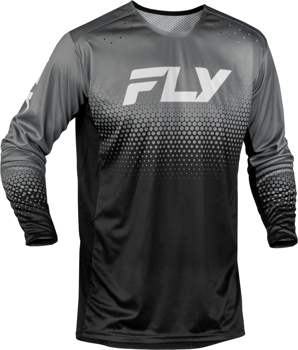 Rayce Sonar Bicycle Jersey Black/Grey/White 2x - 380-0502X - Fly Racing