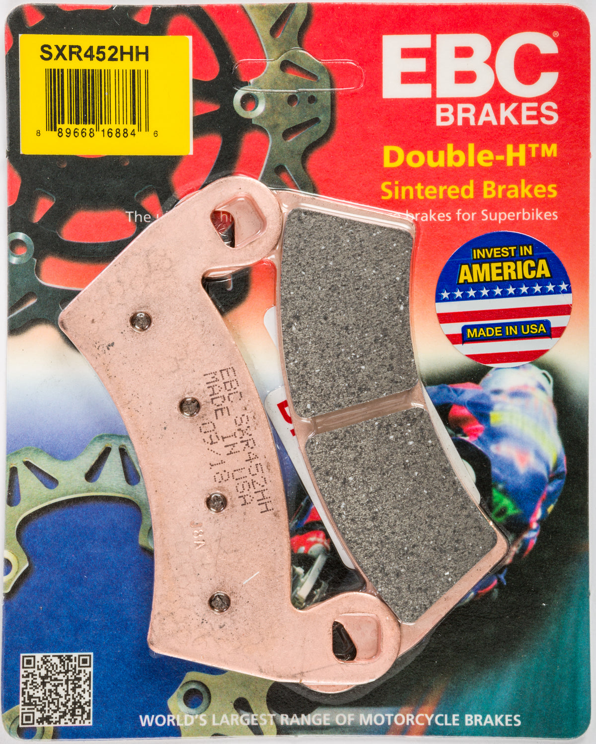 Ebc Sxr Brake Pads - 15-452SXR - EBC Motorcycle Brakes