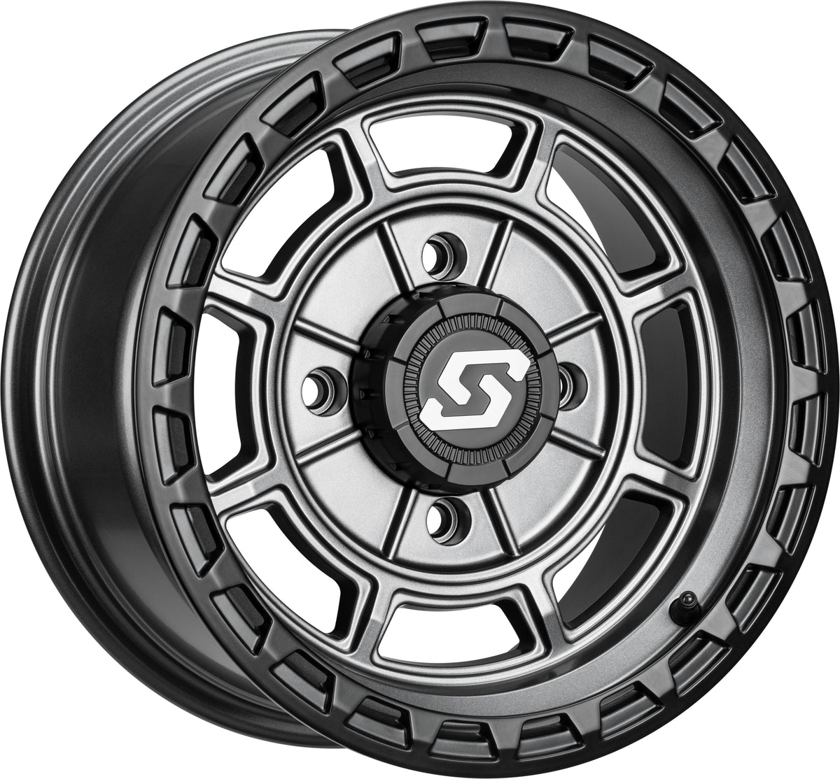 Rift Wheel 14x7 4/156 5+2 (+10mm) Carbon Grey - 570-2035 - Sedona