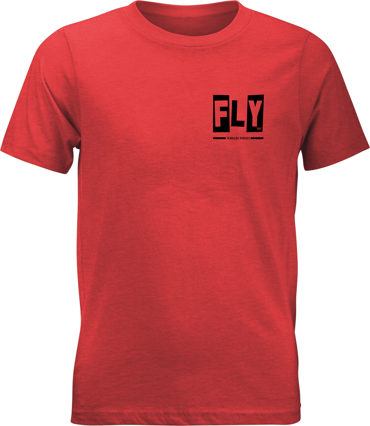 Youth Fly Punk Tee Red Ys - 354-0417YS - Fly Racing