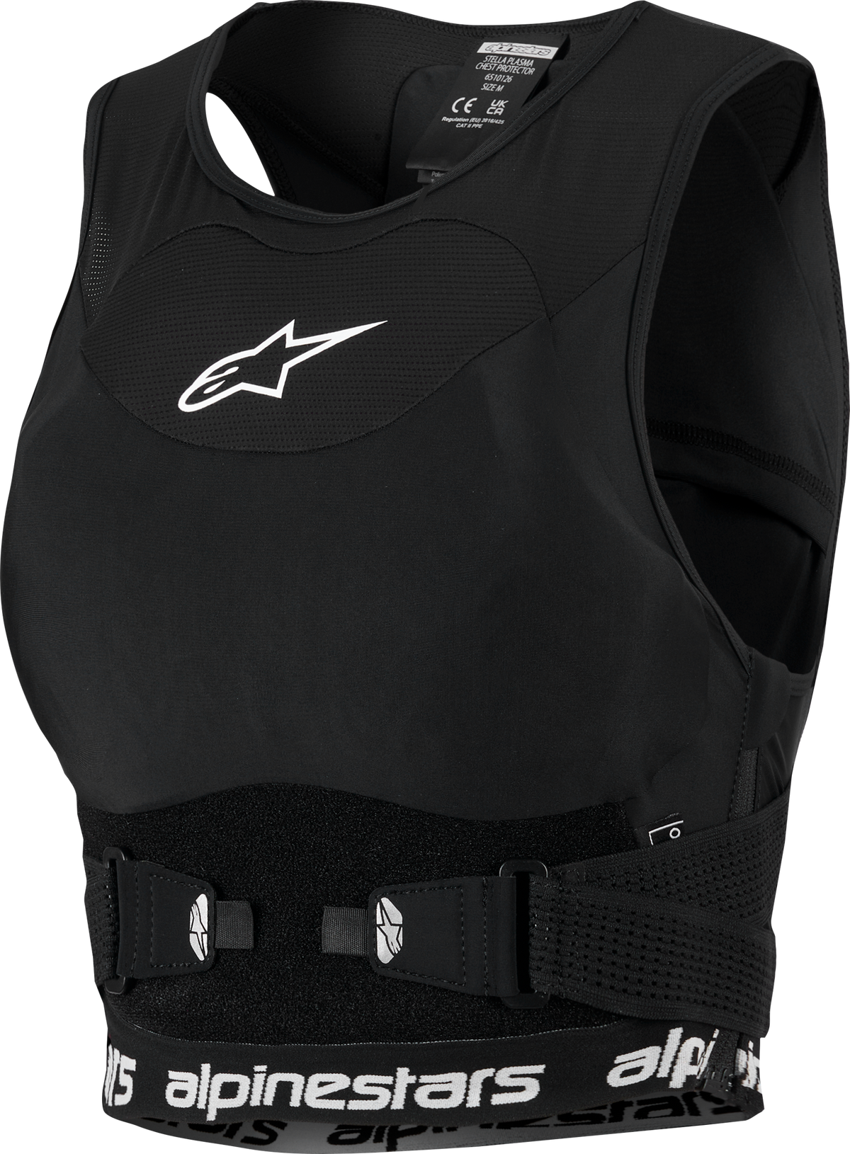 Stella Plasma Chest Protect Black/White Md - 482-00239M - alpine star