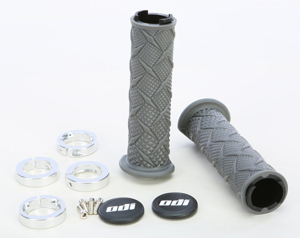 Atv X-Treme Lockon Grip Silver - 206-1252 - ODI Grips