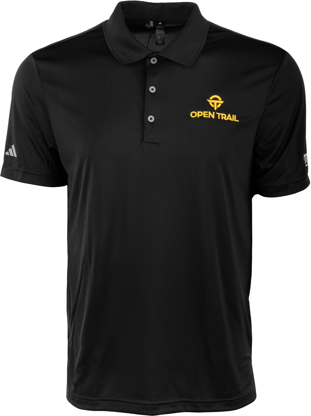 Open Trail Polo Black/Yellow Lg - 99-7150L - Open Trail