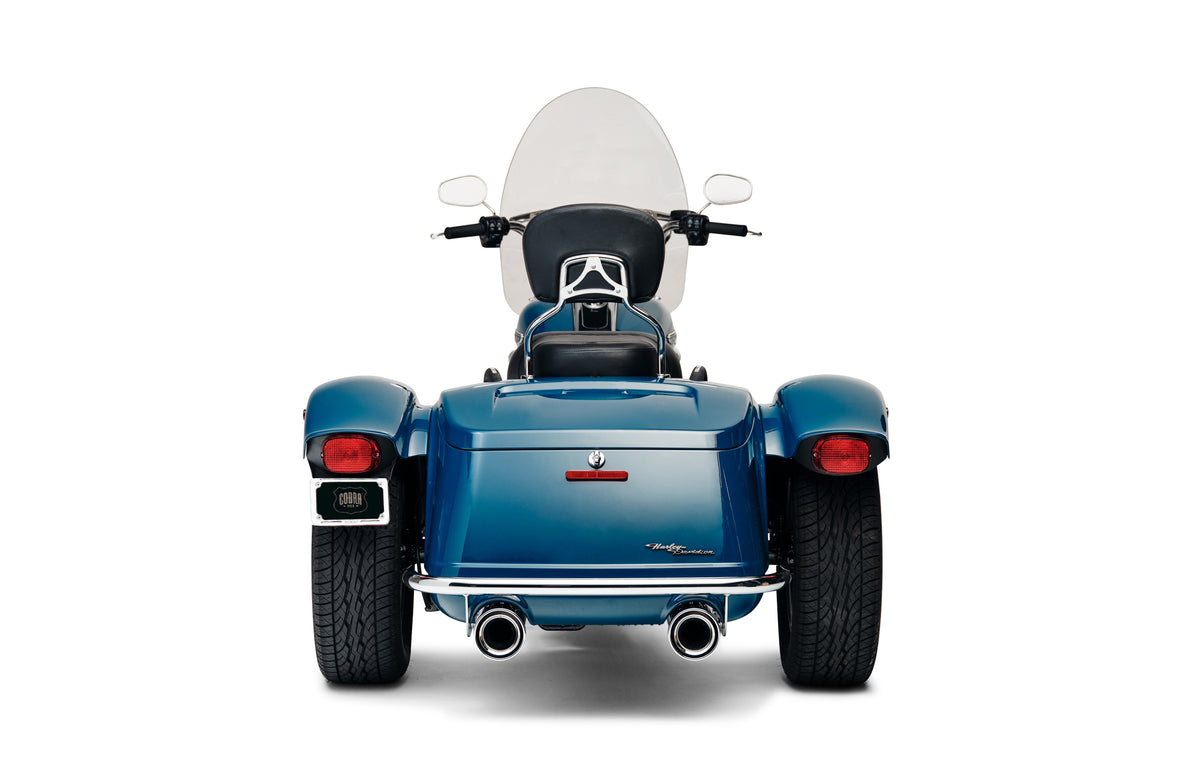 4" Nh Slip-Ons Chrome Flh/Flt 95-16 - 82-96096 - Cobra