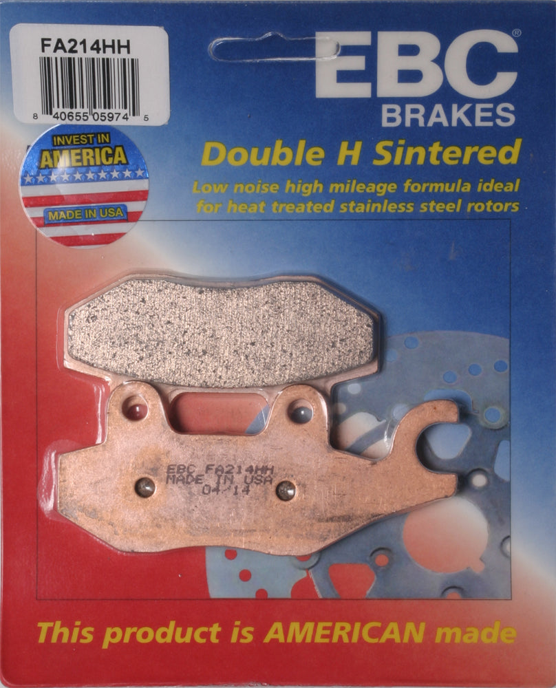Brake Pads - 15-214H - EBC Motorcycle Brakes