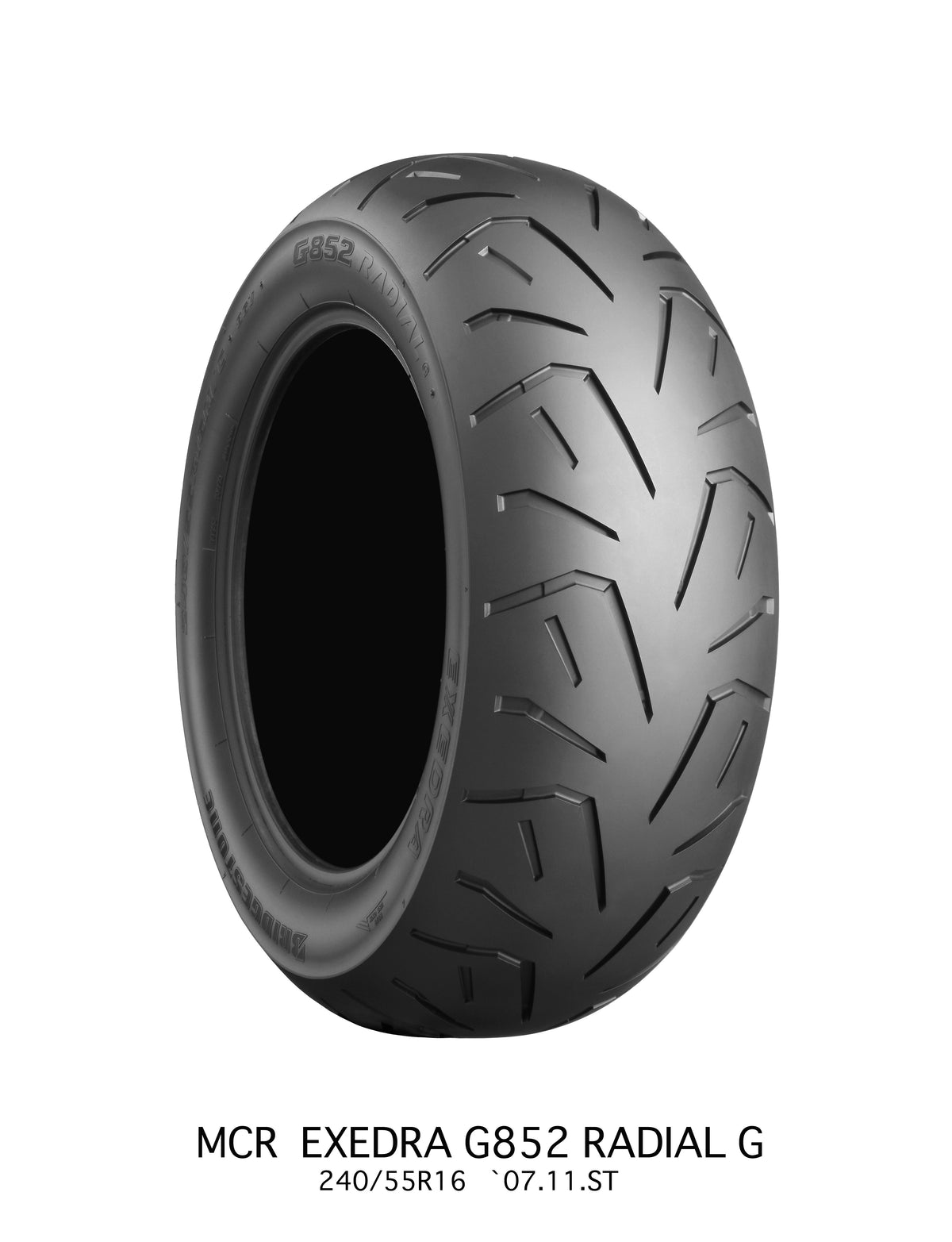 Tire Exedra G852-F Rear 200/50r17 75v Radial Tl - 874-1289 - Bridgestone