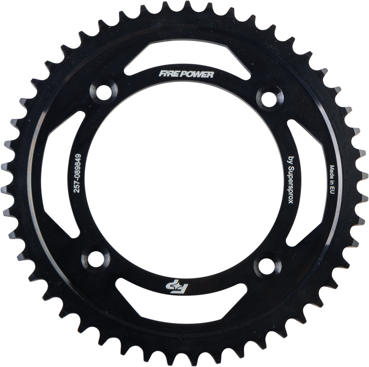 Rear Sprocket Steel 49t Blk - 257-089849 - Fire Power