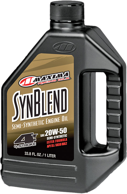 Synthetic Blend Motor Oil 4t 20w50 1l - 78-9878 - Maxima