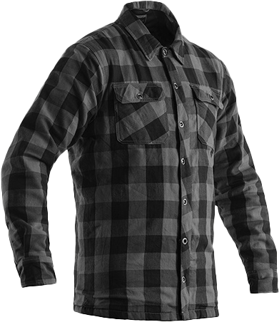 Lumberjack Ce Shirt Grey Check Textile Md - 556-2115142 - RST