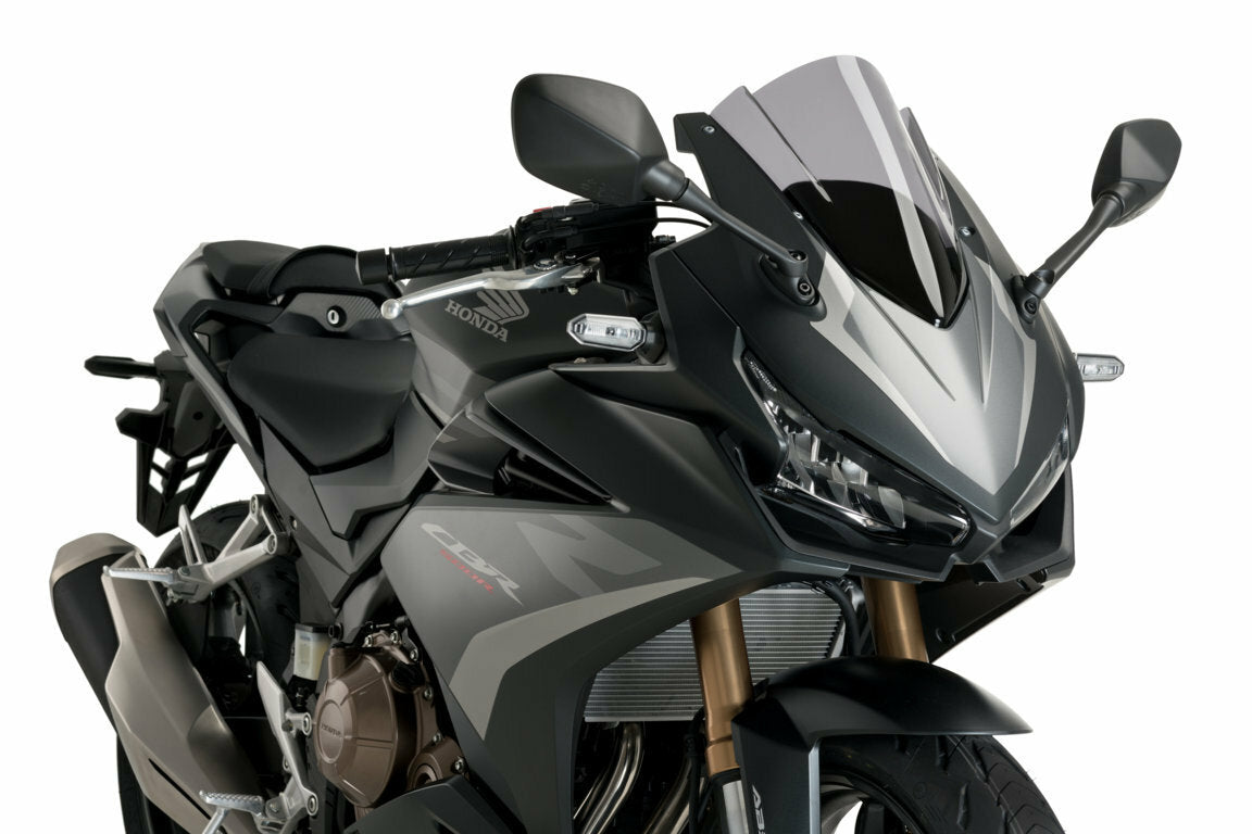 Windscreen Z Racing Smoke Hon - 561-3613S - PUIG