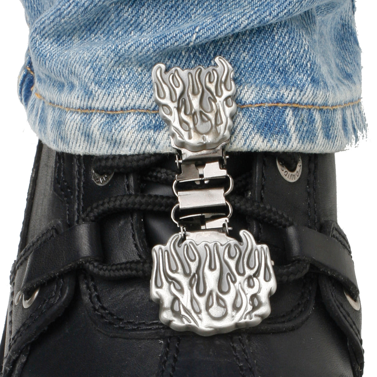 Clips For Laced Boots Flames - 26-7020 - Ryder Clips