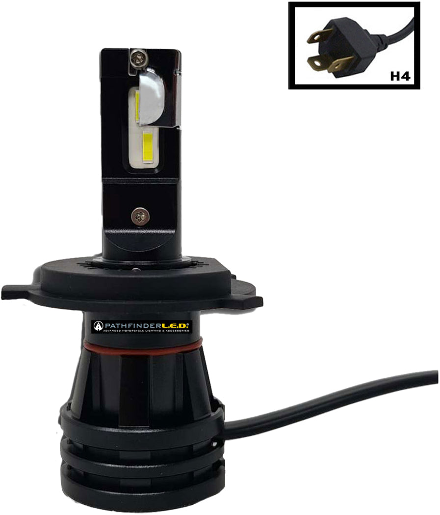 H4 Mini Led Buld 6000lm - 226-0096 - Pathfinder