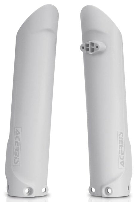 Fork Covers White - 24012-60002 - Acerbis