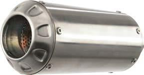 Mgp Exhaust Slip-On Stainless Can - 564-4004S - Hotbodies Racing