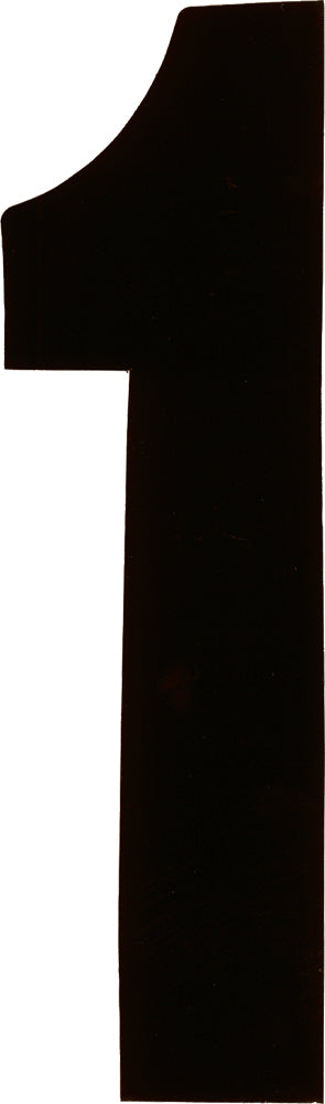 #1 4" Black Extreme Digits 3/Pk - 09-6231 - Dirt Digits
