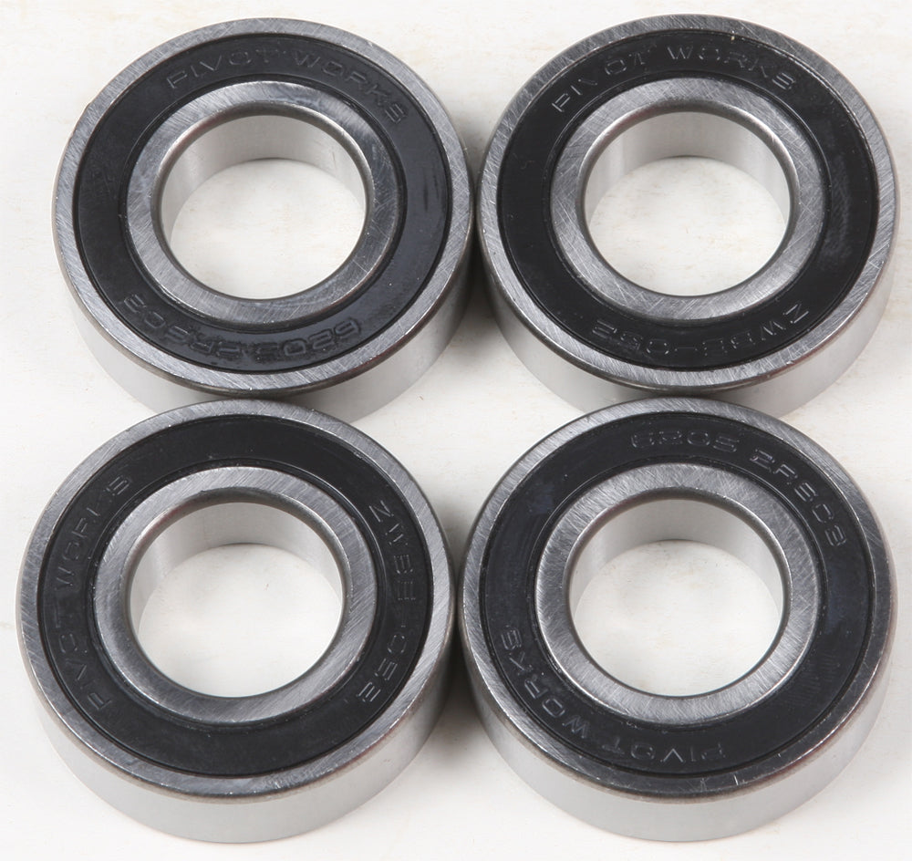 Rear Wheel Bearing Kit 4pc 25mm Id Sealed Non-Abs - 820-0215 - HardDrive