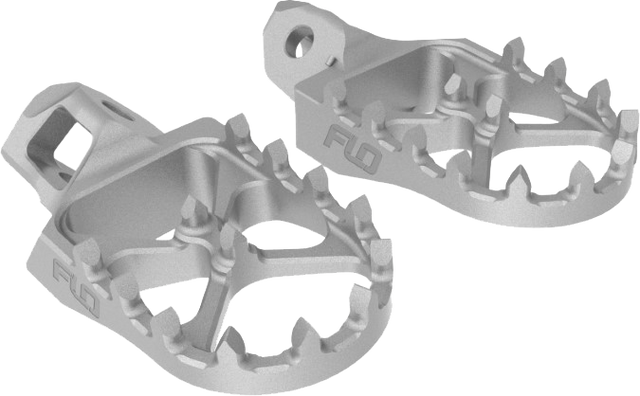 Stainless Steel Foot Pegs - 122-9013 - Flo Motorsports