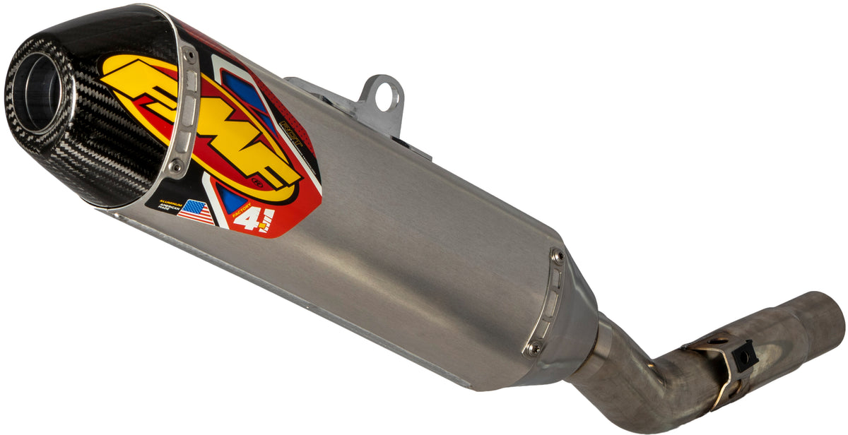 Alum Fact 4.1 Slip-On C Cap Xcf-W/Fe - 79-40645 - FMF Racing