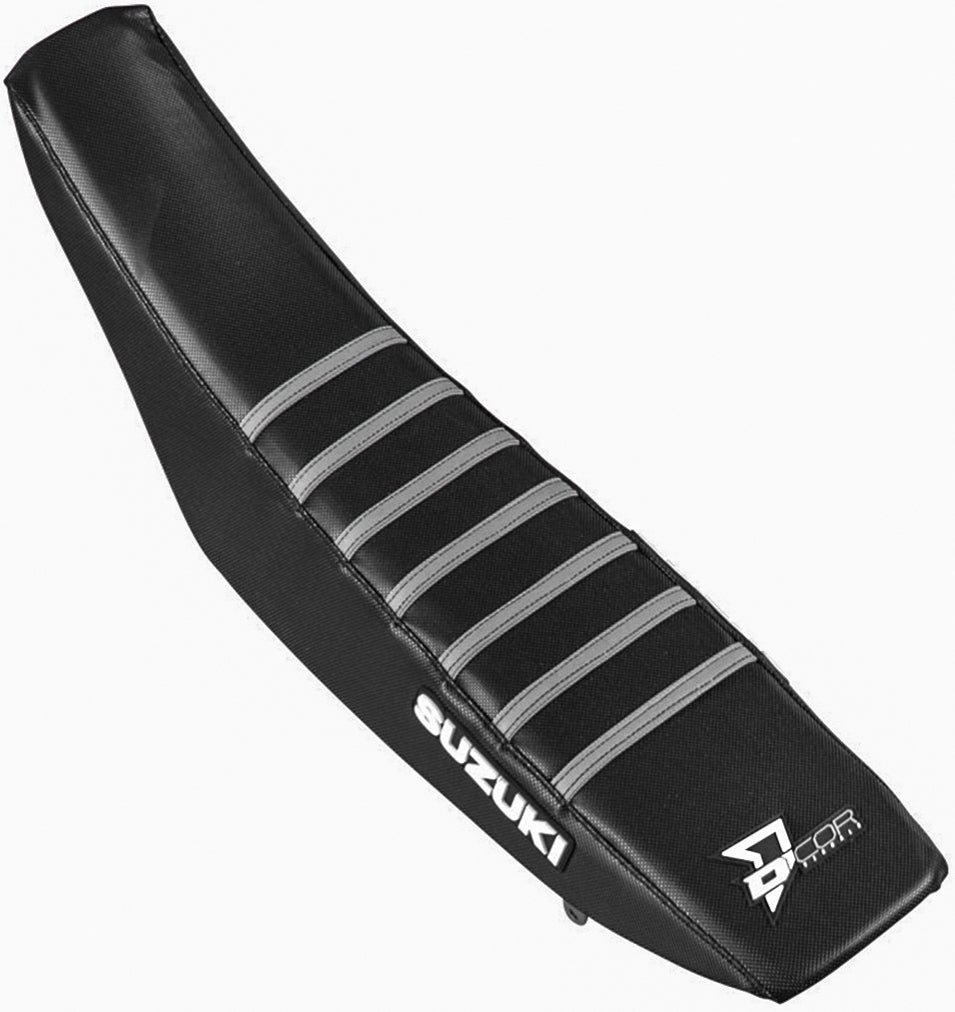 Seat Cover Black/Grey Ribs - 862-40465 - DCOR