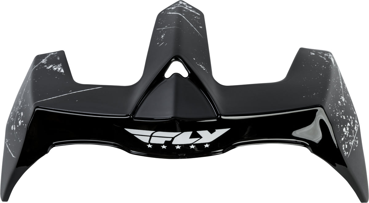 Revolt Rear Spoiler Liberator White/Black - 73-88454 - Fly Racing
