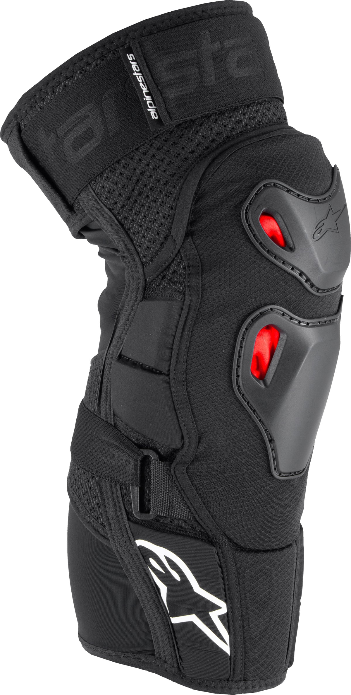 Bionic Pro Plsma Knee Protectr Black/Red/White Sm/Md - 482-00075S - alpine star