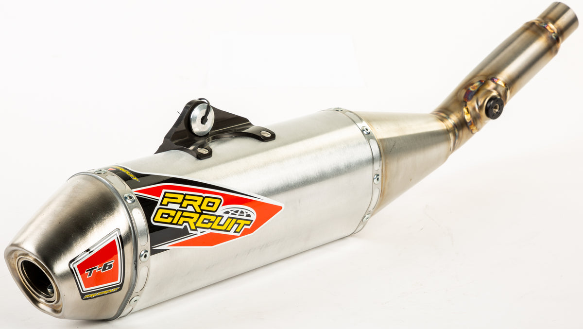 T-6 Stainless Slip-On Silencer Kx450f '19-22 - 794-1628 - Pro Circuit