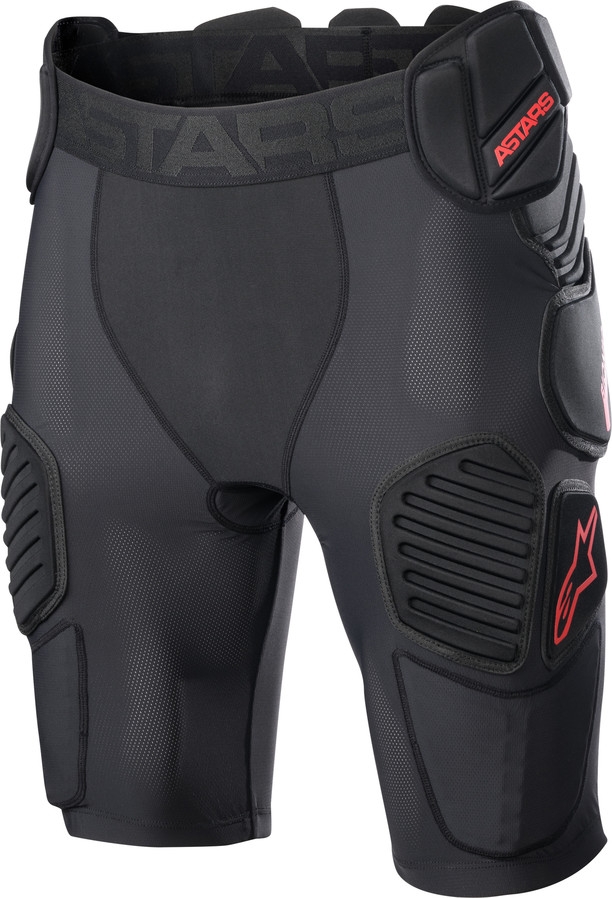 Bionic Pro Protection Shorts Black/Red Lg - 482-6146L - alpine star