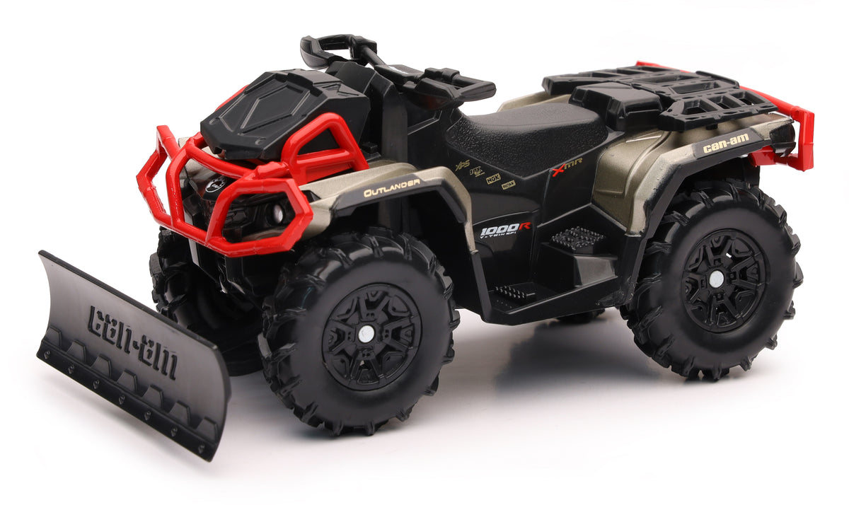 1:20 Scale Can-Am Outlander X Mr 1000r W/Plow - 959-0149 - New Ray Toys