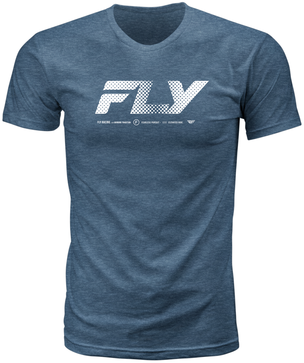 Fly Worldwide Tee Blue 2x - 354-04082X - Fly Racing
