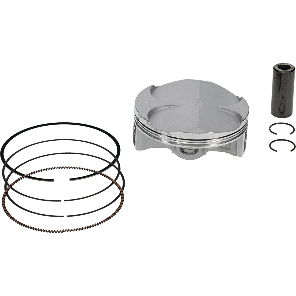Piston Kit Gp Rc Forged 78.96/Std 14.1:1 Hon - 175-24580A - Vertex