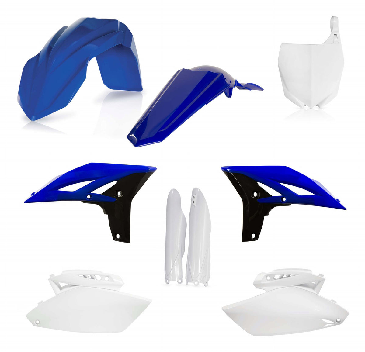 Full Plastic Kit Blue - 21980-13713 - Acerbis