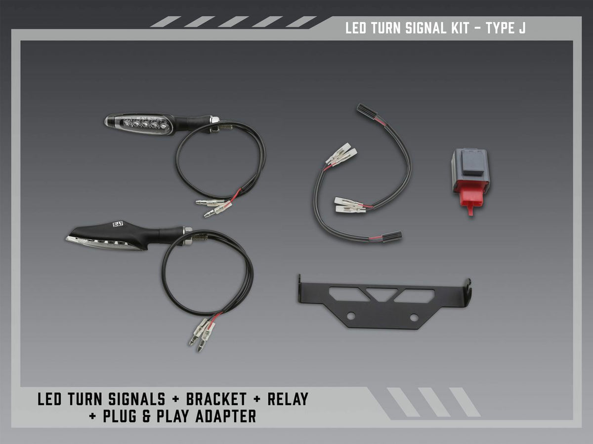 Fe V2 Stnd Led Turn Sig Kit J - 961-9206 - Yoshimura