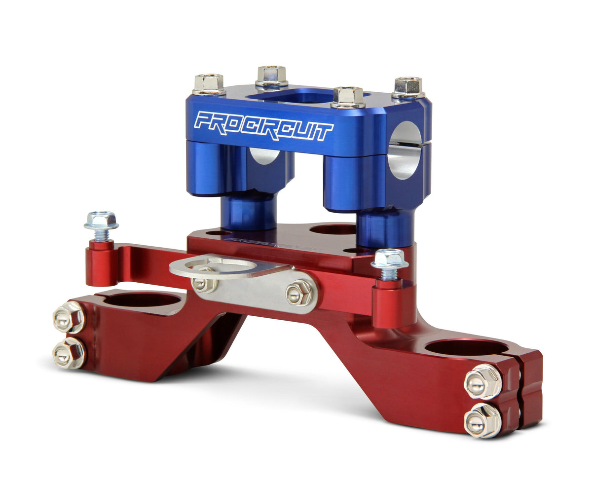 Top Clamp W/Bar Mnt Hon - 793-6077 - Pro Circuit